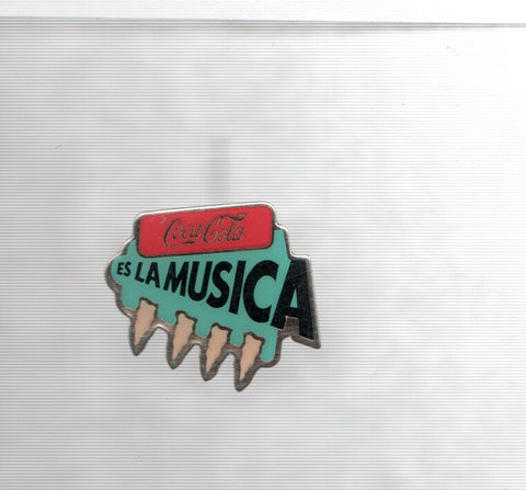 Pins: Coca Cola es la musica