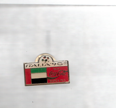 Pins: Cocacola italia 90