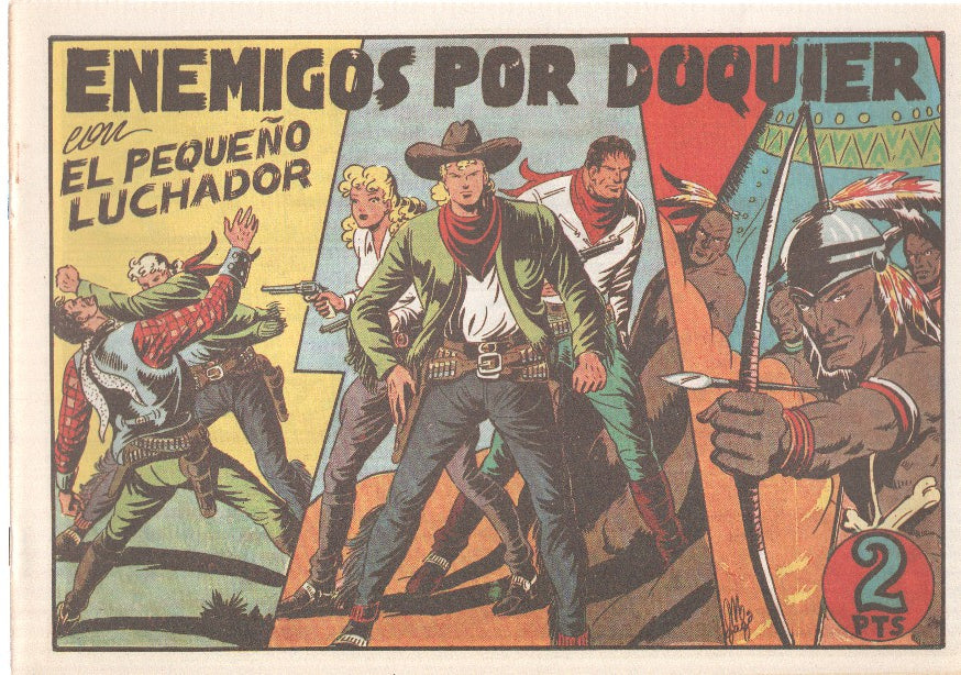 Facsimil: El Pequeño Luchador numero 056: Enemigos por doquier