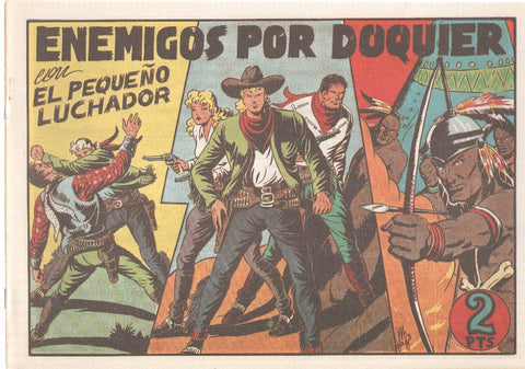 Facsimil: El Pequeño Luchador numero 056: Enemigos por doquier