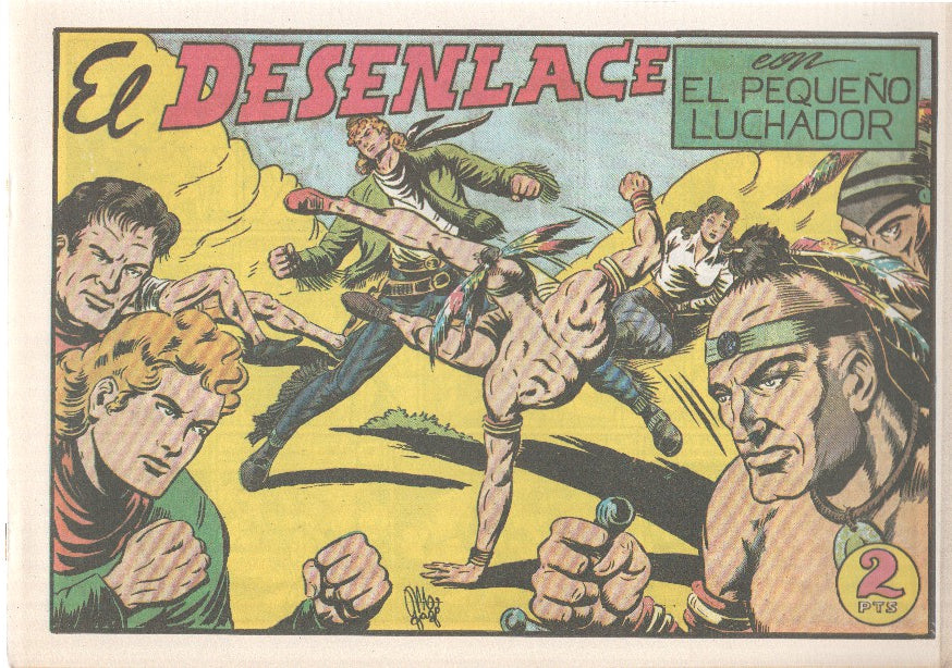 Facsimil: El Pequeño Luchador numero 058: El desenlace
