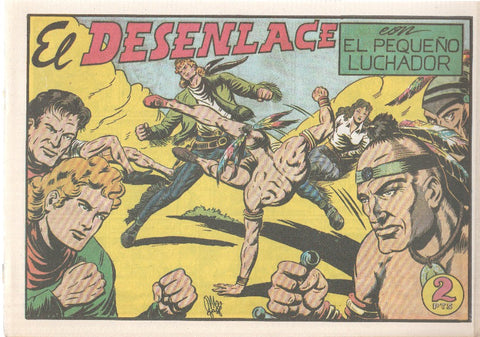 Facsimil: El Pequeño Luchador numero 058: El desenlace