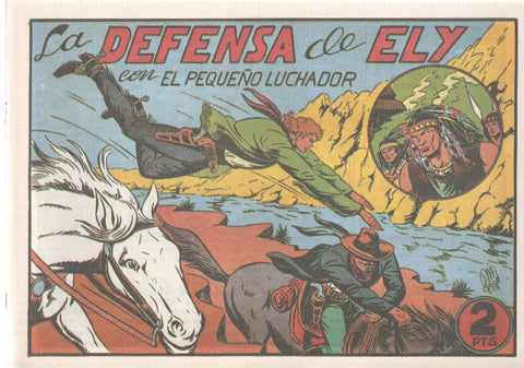 Facsimil: El Pequeño Luchador numero 064: La defensa de Ely