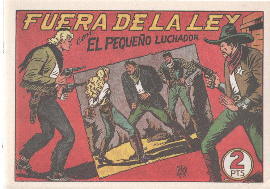 Facsimil: El Pequeño Luchador numero 069: Fuera de la ley