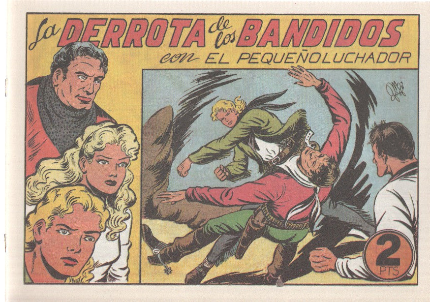 Facsimil: El Pequeño Luchador numero 070: La derrota de los bandidos