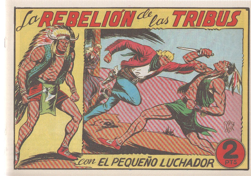Facsimil: El Pequeño Luchador numero 074: La rebelion de las tribus