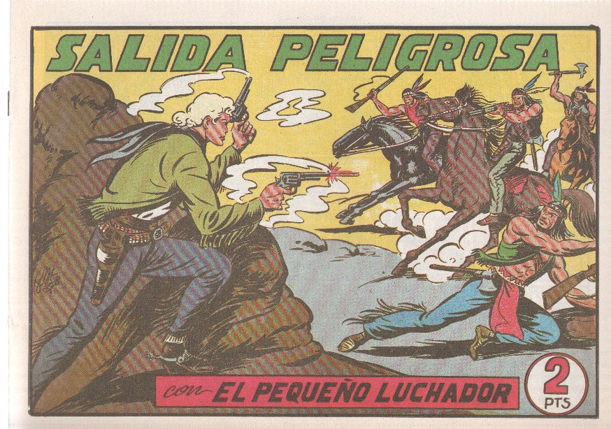 Facsimil: El Pequeño Luchador numero 076: Salida peligrosa