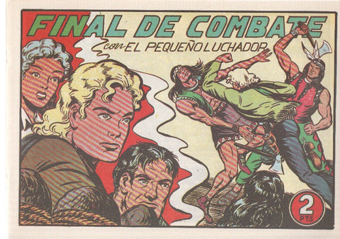 Facsimil: El Pequeño Luchador numero 077: Final de combate
