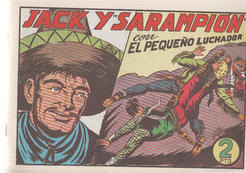 Facsimil: El Pequeño Luchador numero 078: Jack Sarampion