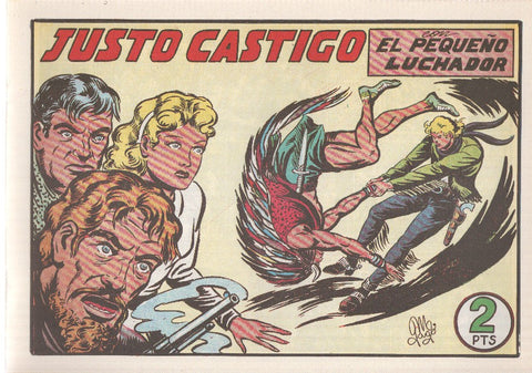 Facsimil: El Pequeño Luchador numero 081: Justo castigo