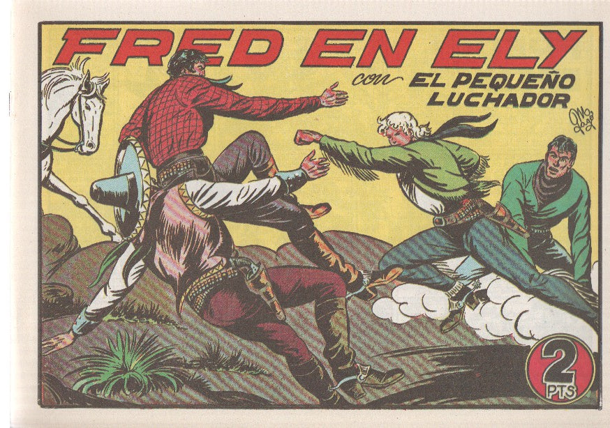 Facsimil: El Pequeño Luchador numero 082: Fred en Ely