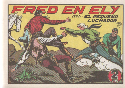 Facsimil: El Pequeño Luchador numero 082: Fred en Ely