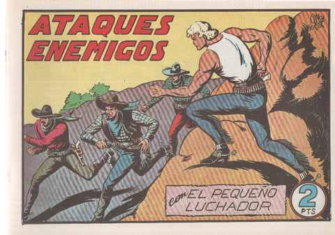 Facsimil: El Pequeño Luchador numero 085: Ataques enemigos