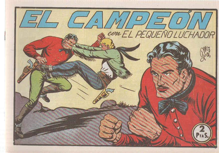 Facsimil: El Pequeño Luchador numero 090: El campeon