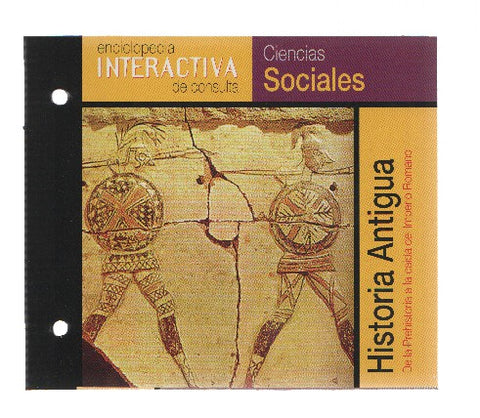 CD-Rom: HISTORIA ANTIGUA: Ciencias experimentales (Enciclopedia Interactiva de Consulta de EL PERIODICO)