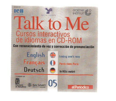 CD-Rom: Curse de Idiomas TALK TO ME Numero 05: Losing one,s way