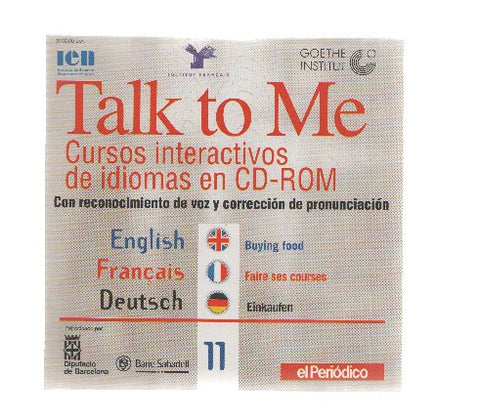 CD-Rom: Curse de Idiomas TALK TO ME Numero 11: Buying food