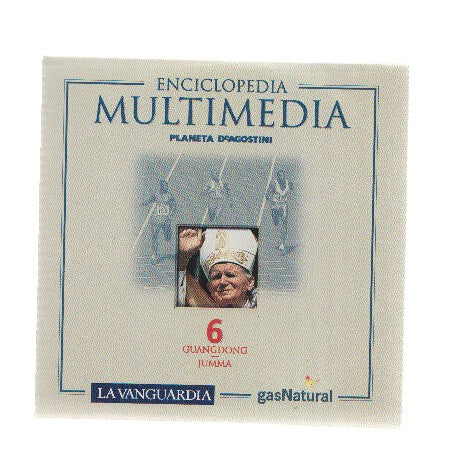 CD-Rom: Enciclopedia Multimedia Planeta de Agostini, Numero 06: Guangdong-Jumma (La Vanguardia)