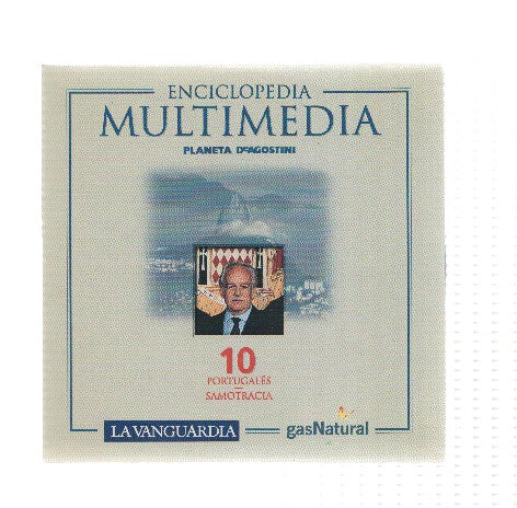 CD-Rom: Enciclopedia Multimedia Planeta de Agostini, Numero 10: Portugales-Samotracia (La Vanguardia)