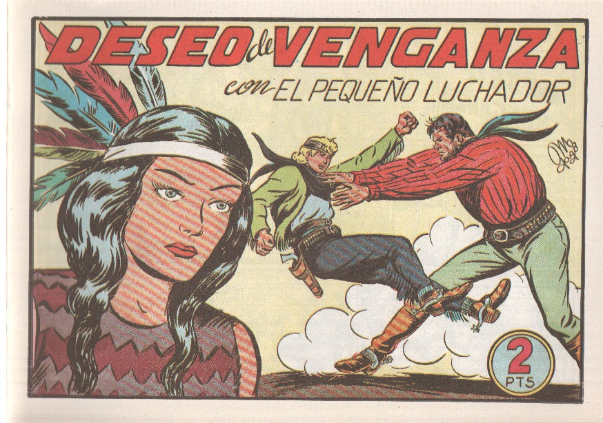Facsimil: El Pequeño Luchador numero 092: Deseo de venganza