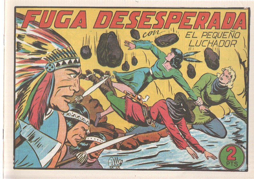 Facsimil: El Pequeño Luchador numero 096: Fuga desesperada