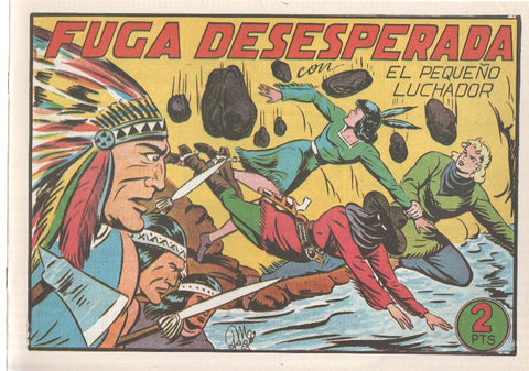 Facsimil: El Pequeño Luchador numero 096: Fuga desesperada