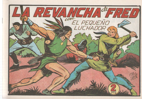 Facsimil: El Pequeño Luchador numero 097: La revancha de Fred
