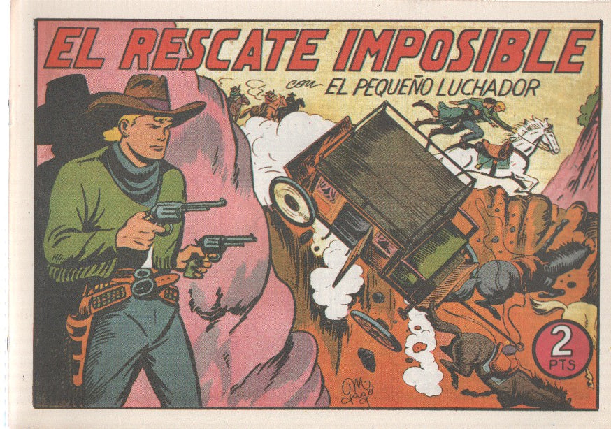 Facsimil: El Pequeño Luchador numero 112: El rescate imposible