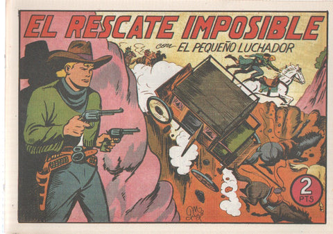 Facsimil: El Pequeño Luchador numero 112: El rescate imposible