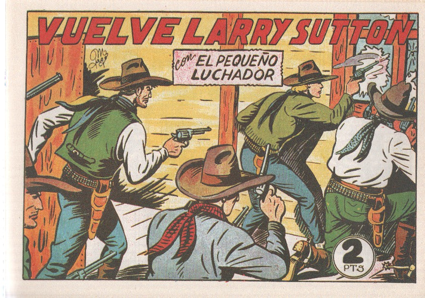 Facsimil: El Pequeño Luchador numero 113: Vuelve Larry Sutton