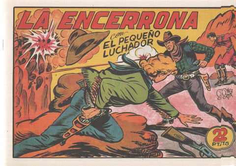 Facsimil: El Pequeño Luchador numero 115: La encerrona