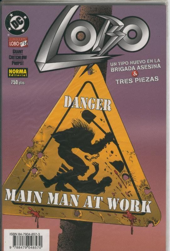 Lobo numero 14: Un  tipo nuevo en la brigada asesina - Tres piezas