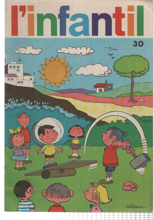 L'infantil numero 030: Com l,home blanc arriba a Australia