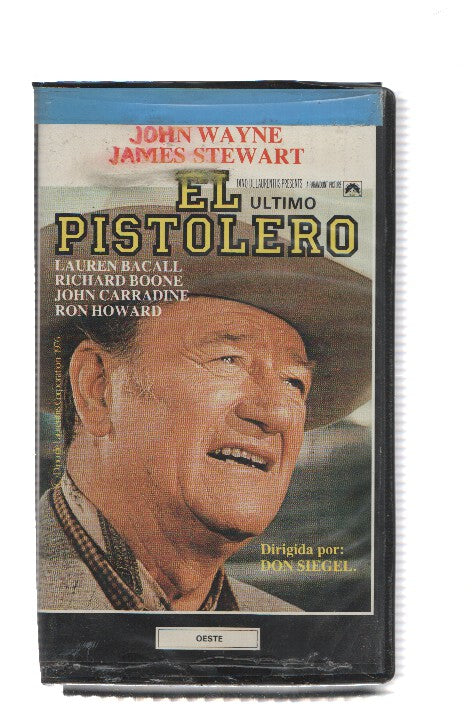 VHS-Cine: EL ULTIMO PISTOLERO - Don Siegel