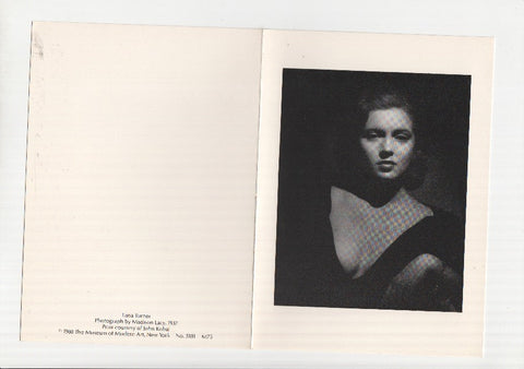 Foto-Postal: Hollywood Portraits: LANA TURNER (Museum of Modern Art, New York)