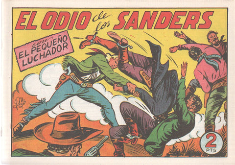 Facsimil: El Pequeño Luchador numero 119: El odio de los sanders