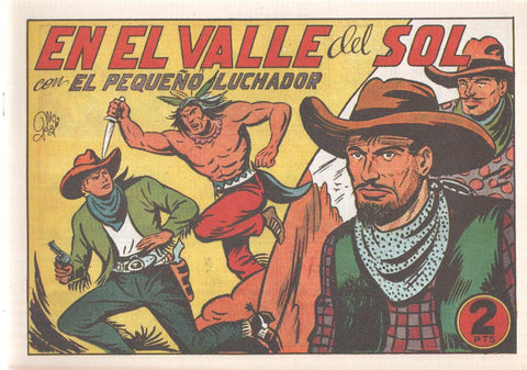 Facsimil: El Pequeño Luchador numero 126: En el valle del sol
