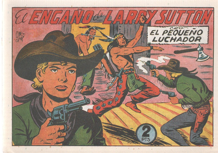 Facsimil: El Pequeño Luchador numero 128: El engaño de Larry Sutton