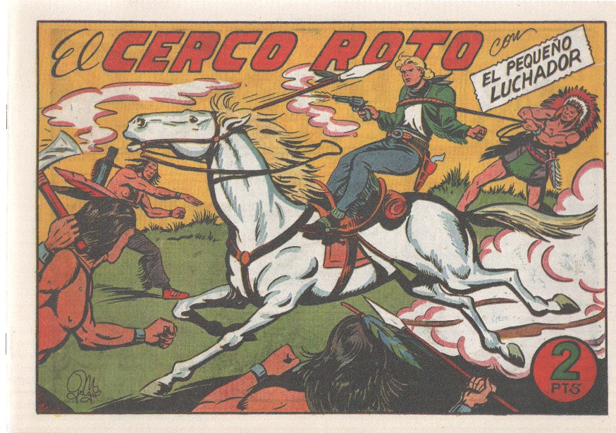 Facsimil: El Pequeño Luchador numero 130: El cerco roto