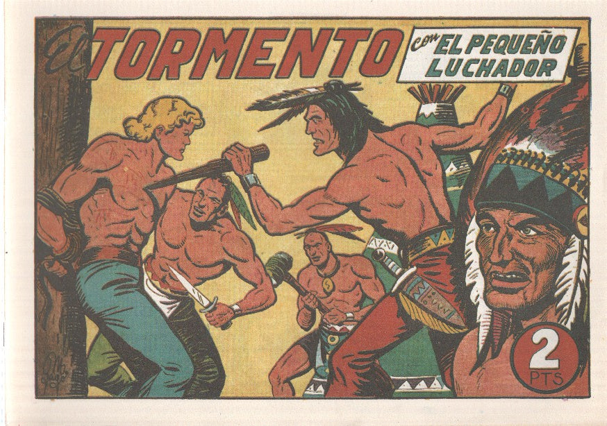 Facsimil: El Pequeño Luchador numero 132: El tormento