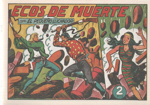 Facsimil: El Pequeño Luchador numero 137: Ecos de muerte