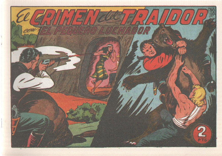 Facsimil: El Pequeño Luchador numero 144: El crimen del traidor