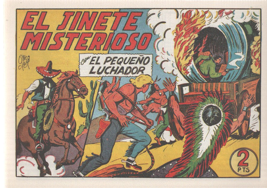 Facsimil: El Pequeño Luchador numero 145: El jinete misterioso