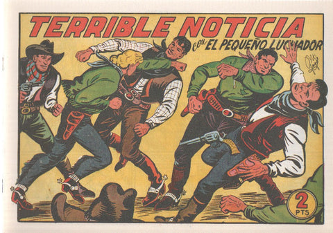 Facsimil: El Pequeño Luchador numero 146: Terrible noticia