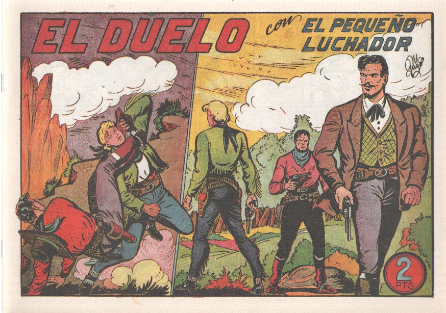 Facsimil: El Pequeño Luchador numero 149: El duelo