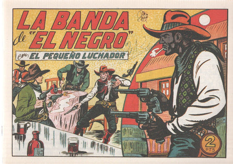 Facsimil: El Pequeño Luchador numero 151: La banda de El Negro