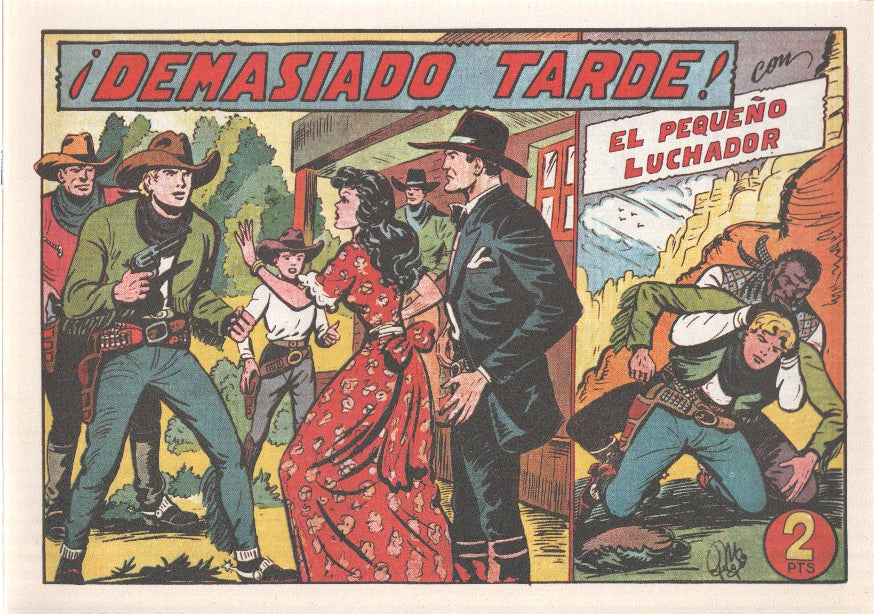 Facsimil: El Pequeño Luchador numero 152: Demasiado tarde