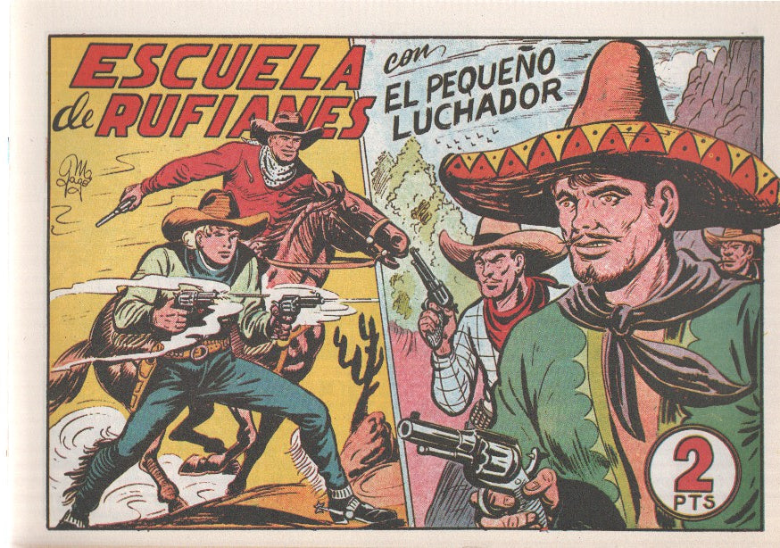 Facsimil: El Pequeño Luchador numero 156: Escuela de rufianes