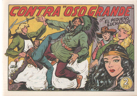 Facsimil: El Pequeño Luchador numero 160: Contra Oso Grande