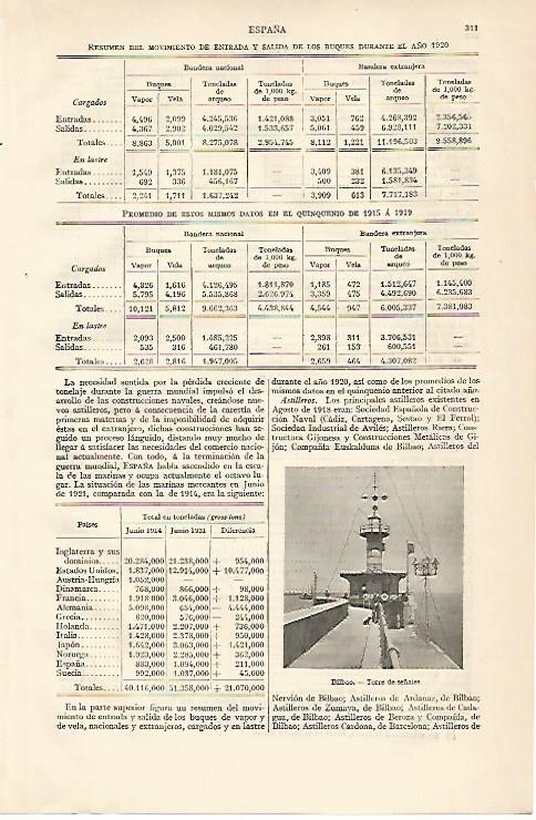 LAMINA ESPASA 10139: Torre de señales de Bilbao